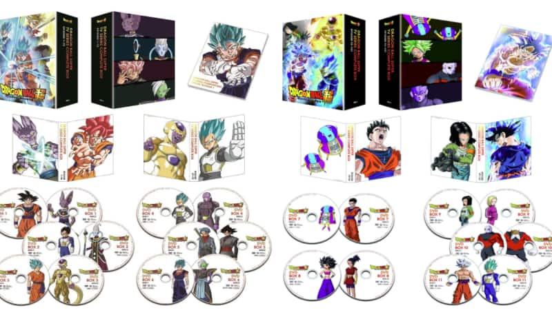 TVシリーズ全131話を収録したコンプリートBlu-ray BOX(上巻・下巻)